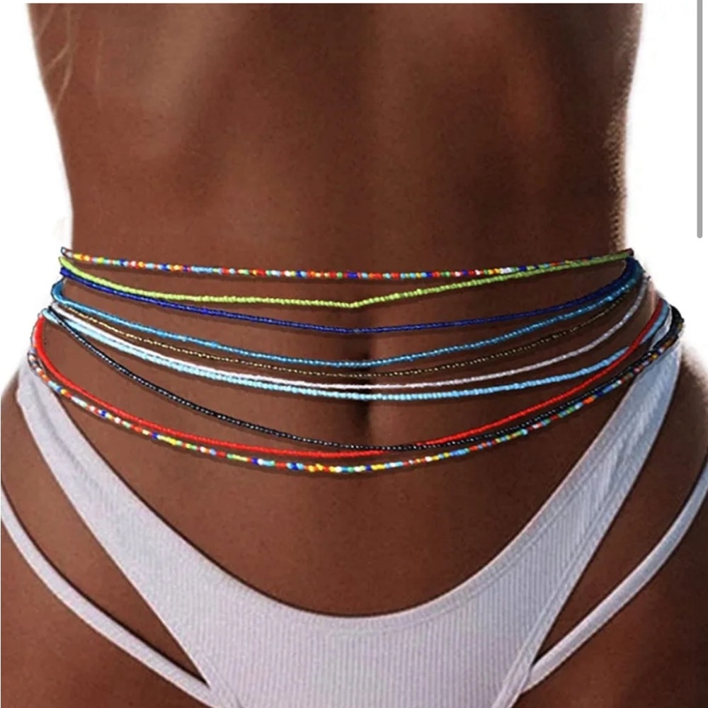 Waist Beads / Belly Chain / Beaded waist chain - Sold individually